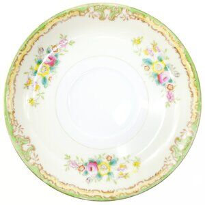 c. 1920s-1930s Sampy Japan "Elaine" Hand Painted Fine China Tea Saucer